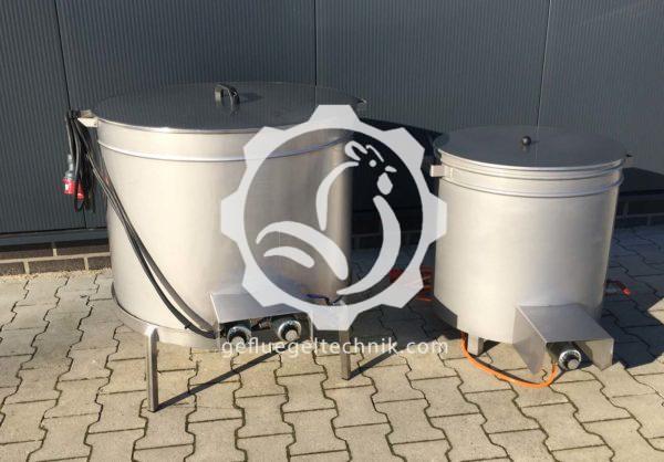 Brühkessel BK 1 – 170 Liter und BK 2 – 300 Liter