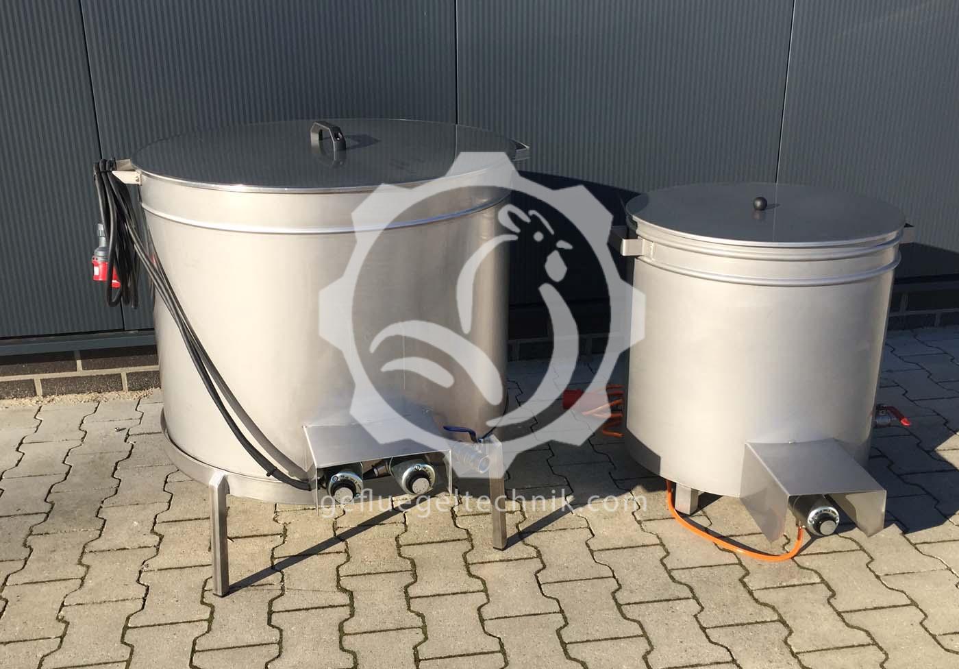Brühkessel BK 1 – 170 Liter und BK 2 – 300 Liter