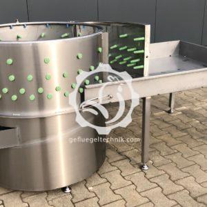 Rupfmaschine TRM 950 mit Tür und Sammeltisch