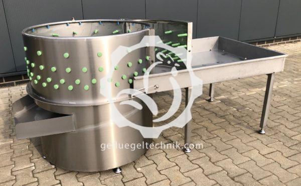 Rupfmaschine TRM 950 mit Tür und Sammeltisch